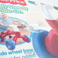VTG 2000 Sealed Fisher Price Ready Steady RIDE-ON 71159 Red Blue Y2K Movie Prop