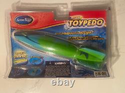 VTG 2004 SwimWays Original TOYPEDO Pool Diving Underwater Toy 11.5 New Sealed