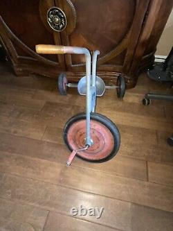 VTG 24 ANGELES Tricycle-Sturdy Steel Frame-Solid Rubber Tires-1960s