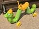 VTG Hasbro BOUNCY Clickety Inchworm 1970s Original Kids Ride On 4 Little Tikes
