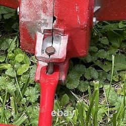 VTG International Red Pedal Tractor with Red Cart Wagon