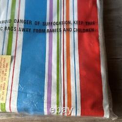 VTG NOS Vinyl Rainbow Beach Inflate4Fun New Sealed Inflatable Pool Sun Float 72