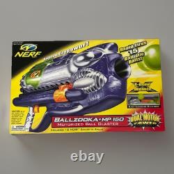 VTG Nerf Ballzooka MP 150 Motorized Ball Blaster RARE! Withbox From 2000