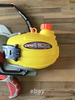 VTG RARE Super Soaker CPS-4100 Water Gun Squirt Cannon TESTED WORKS Larami 2000