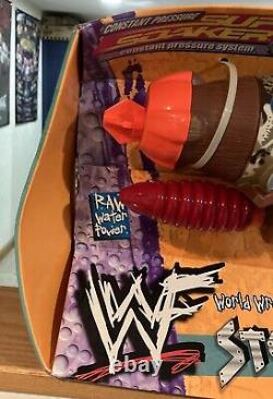 VTG Super Soaker Rattle Snake STONE COLD Water Gun WWF 1999 #5903 Hasbro WWE