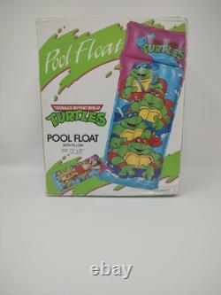 VTG Teenage Mutant Ninja Turtles Pool Float 72x30 1990 Mirage Studios Rare