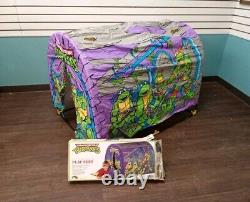 VTG Teenage Mutant Ninja Turtles TMNT Slumber Play Tent 1990 Complete IOB