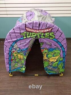 VTG Teenage Mutant Ninja Turtles TMNT Slumber Play Tent 1990 Complete IOB