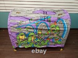 VTG Teenage Mutant Ninja Turtles TMNT Slumber Play Tent 1990 Complete IOB