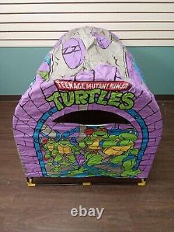 VTG Teenage Mutant Ninja Turtles TMNT Slumber Play Tent 1990 Complete IOB