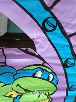 VTG Teenage Mutant Ninja Turtles TMNT Slumber Play Tent 1990 Complete IOB