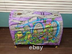 VTG Teenage Mutant Ninja Turtles TMNT Slumber Play Tent 1990 Complete IOB