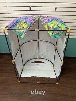 VTG Teenage Mutant Ninja Turtles TMNT Slumber Play Tent 1990 Complete IOB