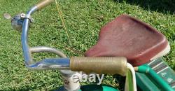 VTG Tricycle 1950s Midwest Industries Candy Apple Green Atomic Age Rare