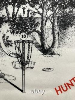 VTG Wham-O $50,000 Invitational Frisbee Disc Golf Tournament Poster Steady Ed