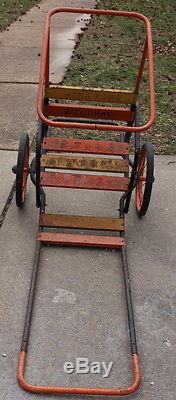 Very Cool Vintage Hong Kong Rickshaw Pull Cart Ride On Toy Lots Of Fun