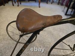 Very Nice Antique/Vintage Tricycle With Tag (Badge) Showing partial brand