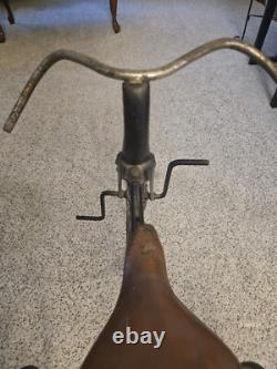 Very Nice Antique/Vintage Tricycle With Tag (Badge) Showing partial brand