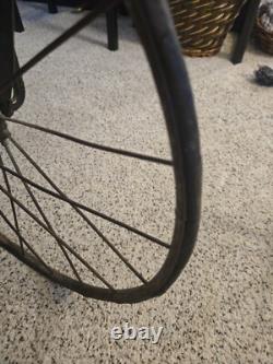 Very Nice Antique/Vintage Tricycle With Tag (Badge) Showing partial brand