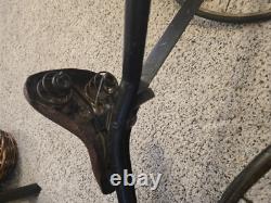 Very Nice Antique/Vintage Tricycle With Tag (Badge) Showing partial brand