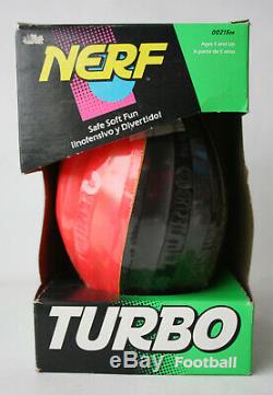 Very Rare Vintage 1992 Nerf Turbo Football Kenner New Sealed