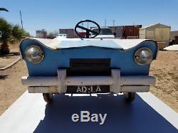 Very Rare Vintage Prototype Pedal Car Chevrolet Bel Air 1950's Toy Car