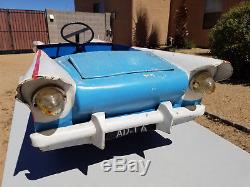 Very Rare Vintage Prototype Pedal Car Chevrolet Bel Air 1950's Toy Car