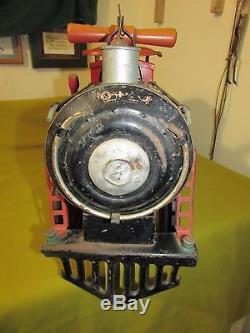 Vintage 1920's Keystone Ride On Train Engine, No. 6400, All Original, Keystone Train