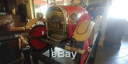 Vintage 1920's steelcraft pressed steel pedal car