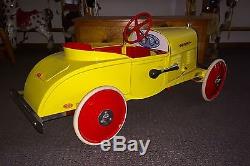 Vintage 1930 Eureka Bugatti Pedal Car