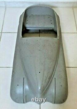 Vintage 1930's Steelcraft / Murray Lincoln Zephyr Pressed Steel Pedal Car Body
