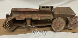 Vintage 1930's Twentieth Century Limited Metal Train Incomplete Rare