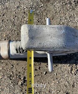 Vintage 1930s Cast Aluminum Saddle Mate Donkey Playground Ride On Swing Rider