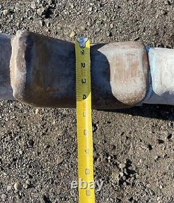 Vintage 1930s Cast Aluminum Saddle Mate Donkey Playground Ride On Swing Rider