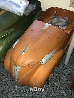Vintage 1930s Gendron Skippy Pedal Car All-Original Not Steelcraft Or Garton