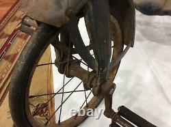 Vintage 1930s Velocipede Skippy Streamline Tricycle Prewar 12 Front Wheel