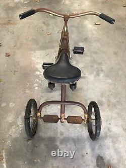 Vintage 1930s era Velo King Tricycle Trike