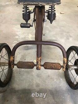 Vintage 1930s era Velo King Tricycle Trike