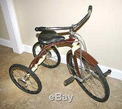 Vintage 1930s era Velo King Tricycle Trike Bike Bicycle