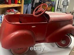 Vintage 1937-1939 Garton Steel Pedal Car