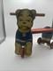 Vintage 1939 Dixie-Doodle Dog Ride-On Push Toy Wooden Litho Puppy Scooter Rare