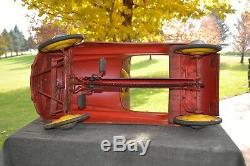 Vintage 1940's Murray Fire Chief Chain Driven Pedal Car 100% Original Excellent