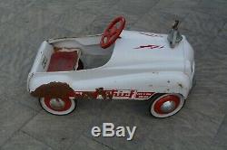 Vintage 1940's The Murray Ohio Co 661 Fire Chief Jet Flow Pedal Car Original USA