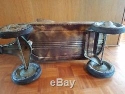 Vintage 1941 Murray Mercury Coaster Wagon Dummy Lights Rare