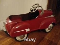 Vintage 1941 Murray Steelcraft Chrysler Pedal Car