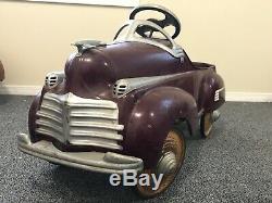 Vintage 1941 Steelcraft Chrysler Pedal Car - All-original