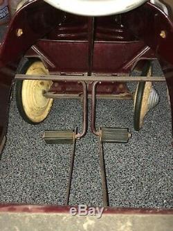 Vintage 1941 Steelcraft Chrysler Pedal Car - All-original