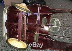 Vintage 1941 Steelcraft Chrysler Pedal Car - All-original