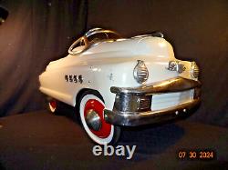 Vintage 1948 MURRAY Buick Torpedo Metal Pedal Ride On Car With Portholes