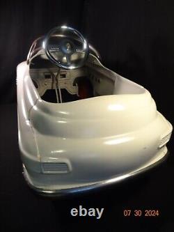 Vintage 1948 MURRAY Buick Torpedo Metal Pedal Ride On Car With Portholes